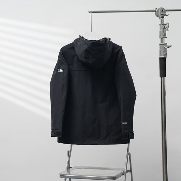 MLB Black Hooded Jacket - Picture 2 of 9